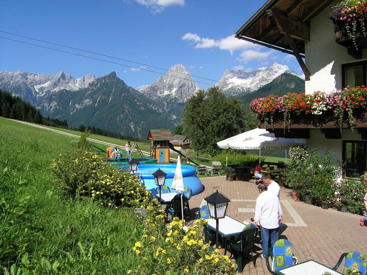 Berg-Panorama-Hof Sturmgut Guest House Hinterstoder Bagian luar foto