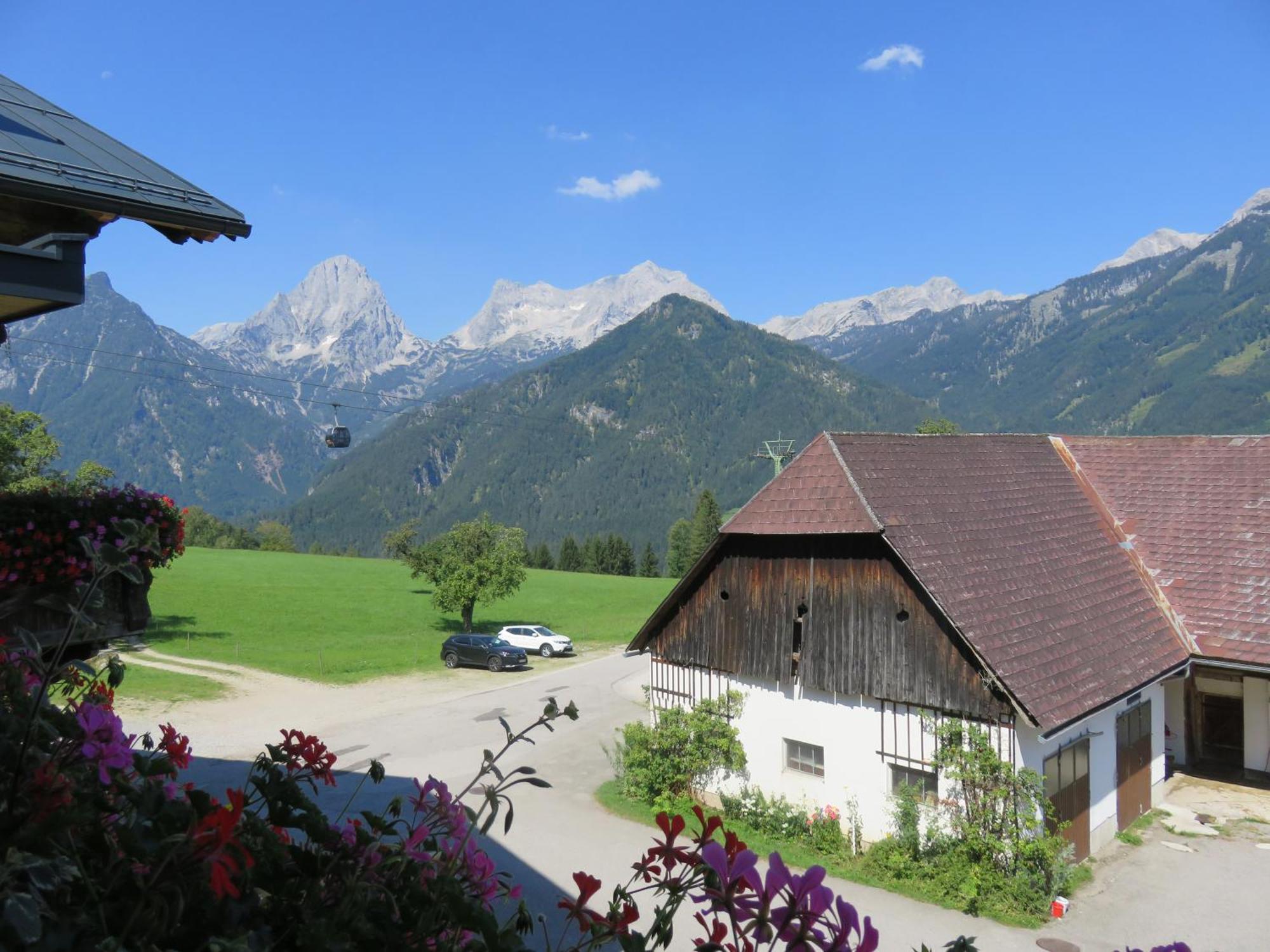 Berg-Panorama-Hof Sturmgut Guest House Hinterstoder Bagian luar foto
